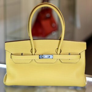 Birkin Shoulder 35 Togo Jaune Ambre