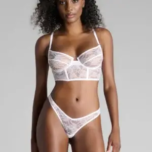 Flashback Neon - Balconette Bra - White